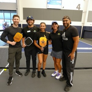  The Pickleball Club Hosts Hamilton Cast Members for Day of Play at Lakewood Ranch Club